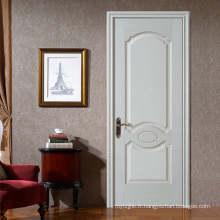 GO-B10T Portes d&#39;amorces blanches Feuille stratifiée Porte de maison intérieure en bois